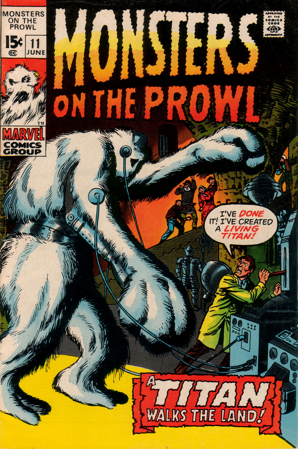 Read online Monsters on the Prowl comic -  Issue #11 - 1