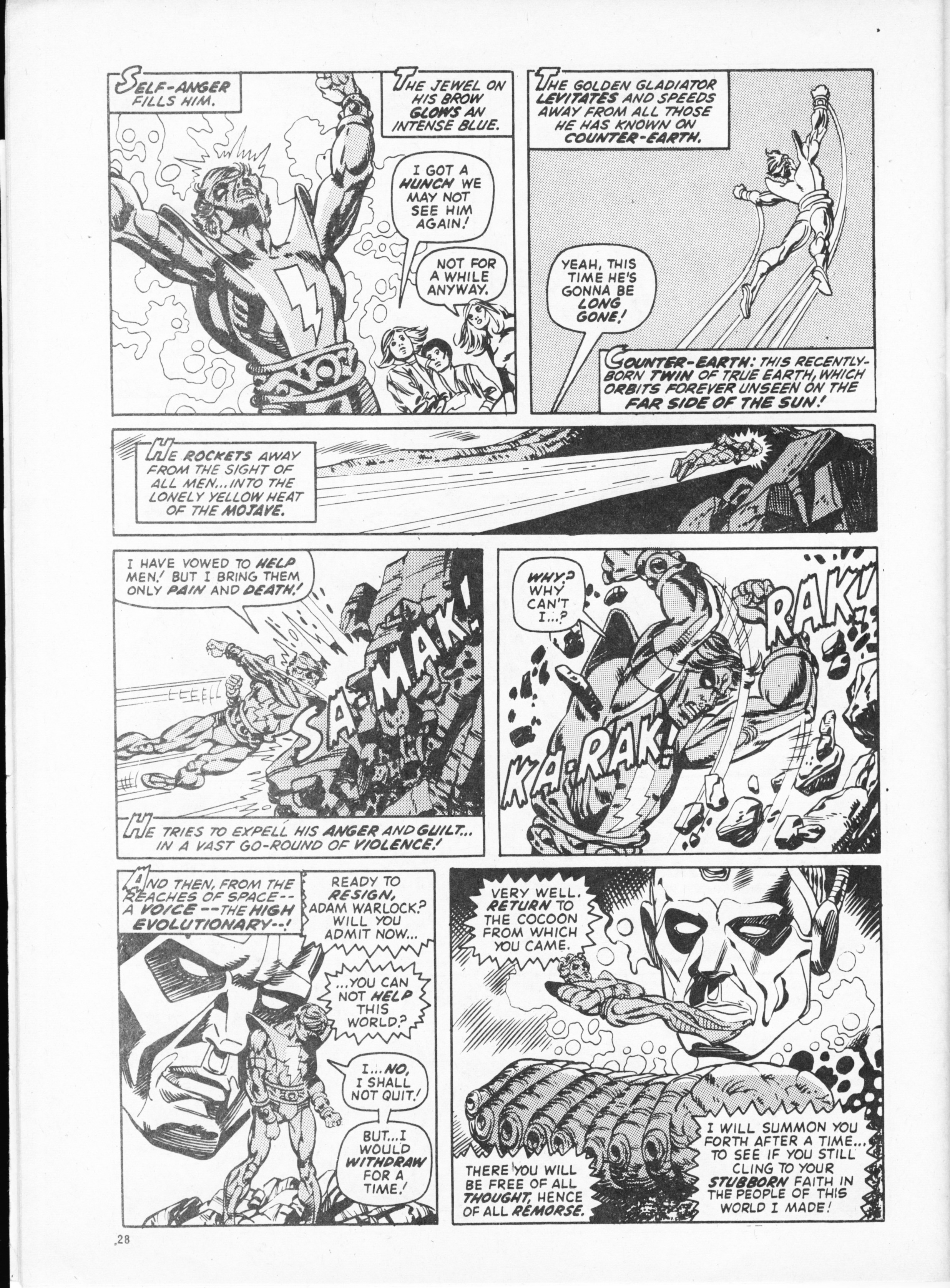 Read online Planet of the Apes (1974) comic -  Issue #46 - 28