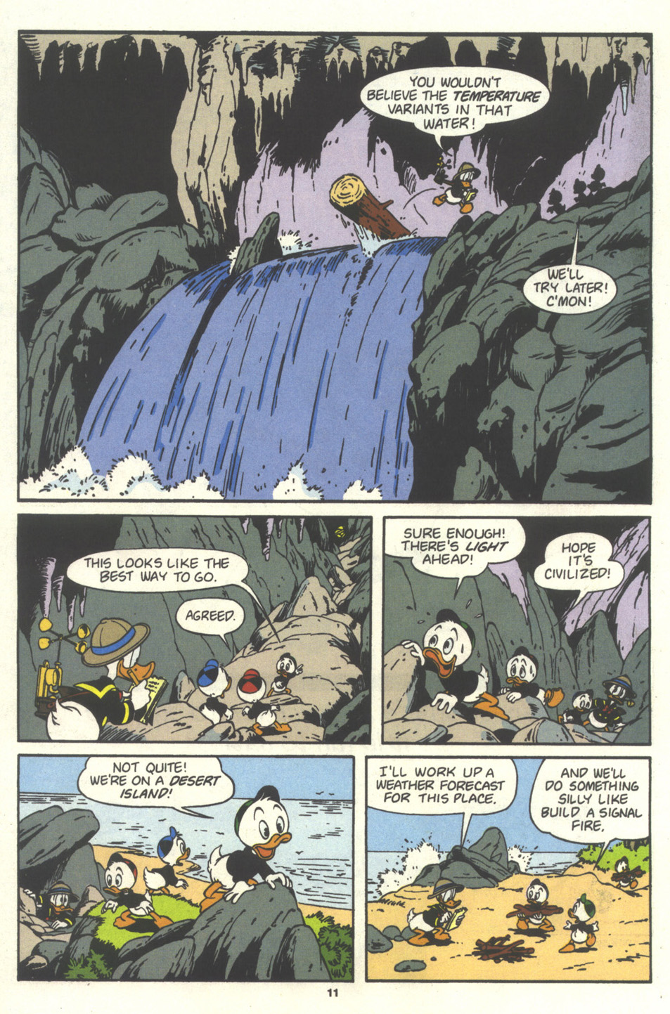 Read online Donald Duck Adventures comic -  Issue #16 - 16