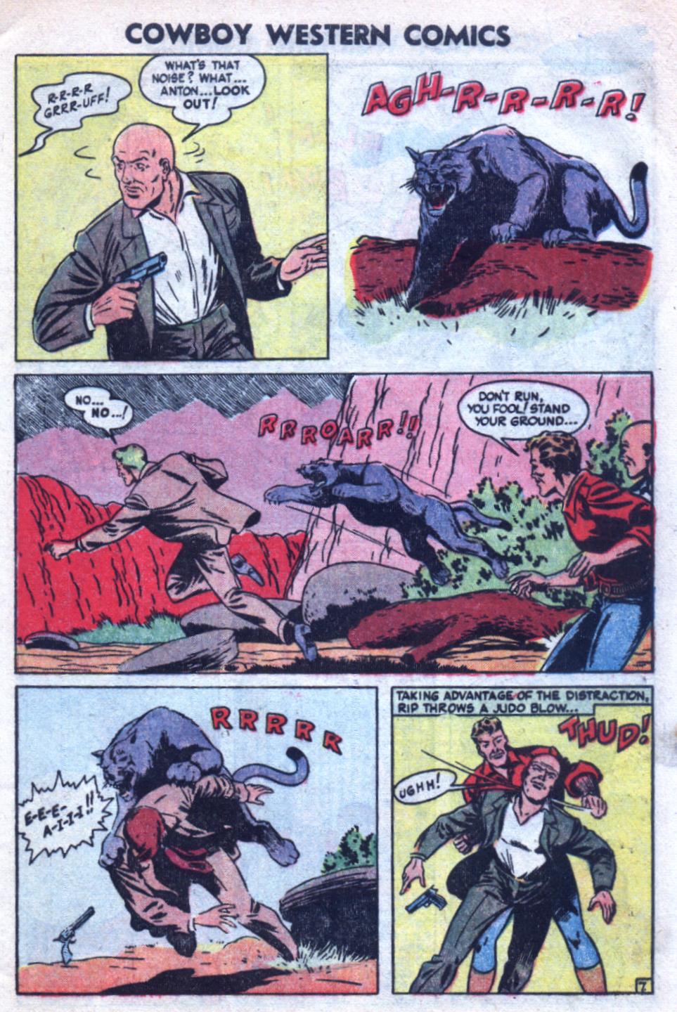 Read online Cowboy Western Comics (1953) comic -  Issue #46 - 9