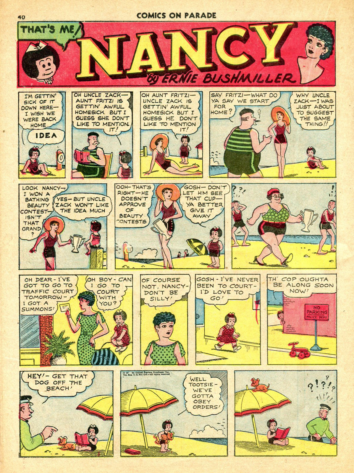 Read online Comics on Parade comic -  Issue #24 - 41
