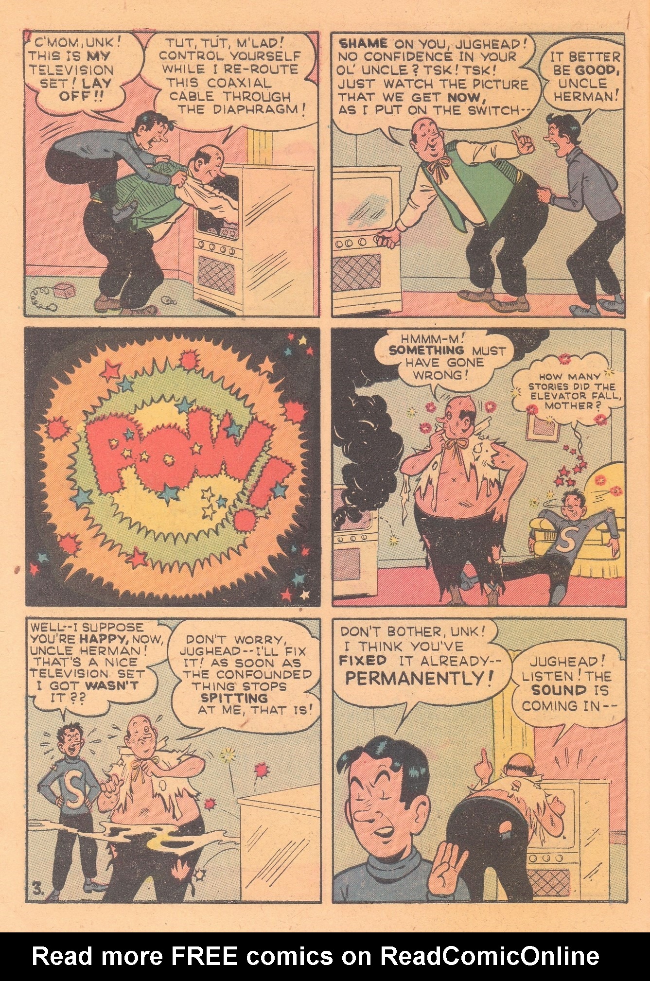 Read online Archie's Pal Jughead comic -  Issue #4 - 10