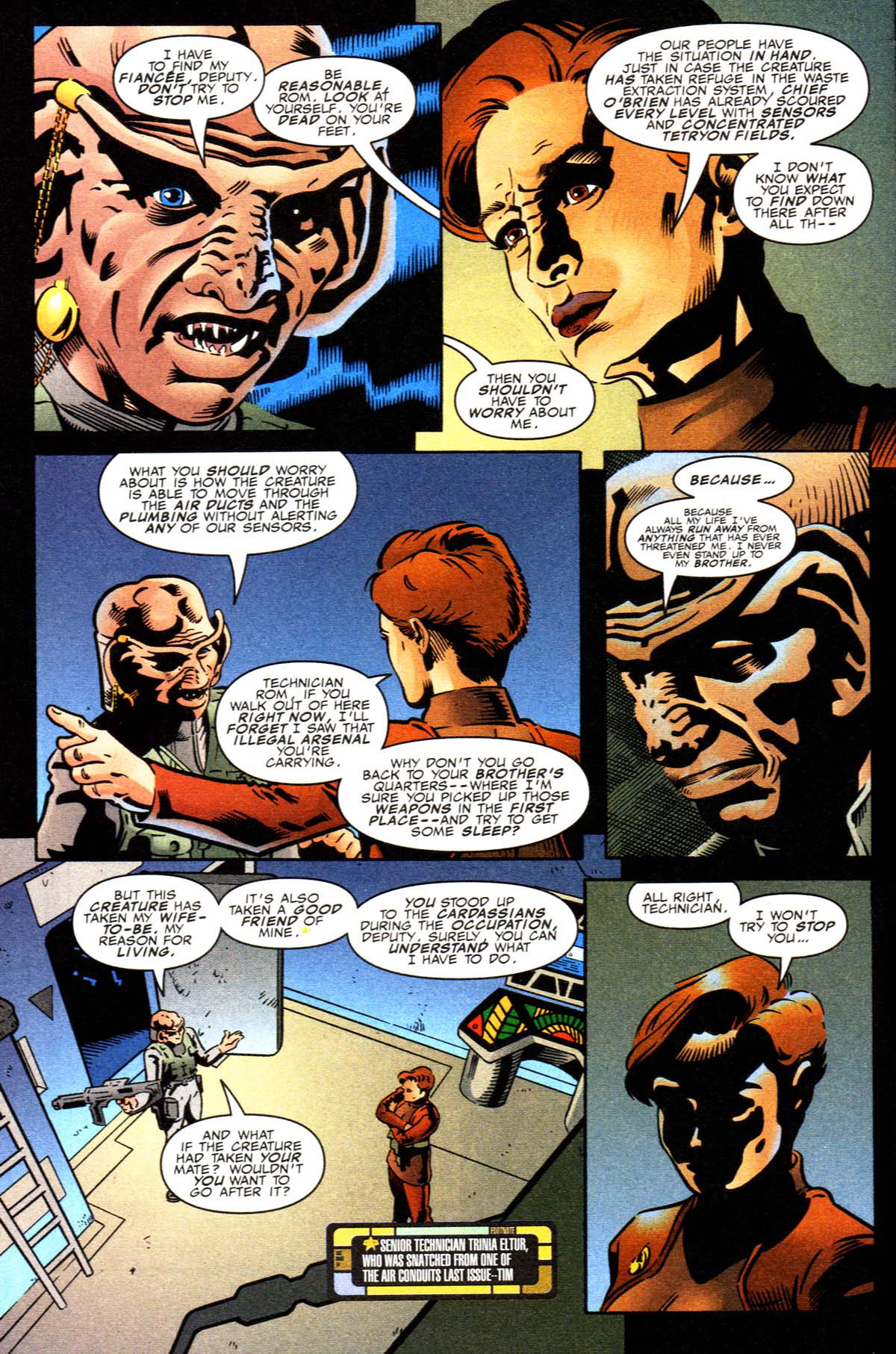 Read online Star Trek: Deep Space Nine (1996) comic -  Issue #11 - 6