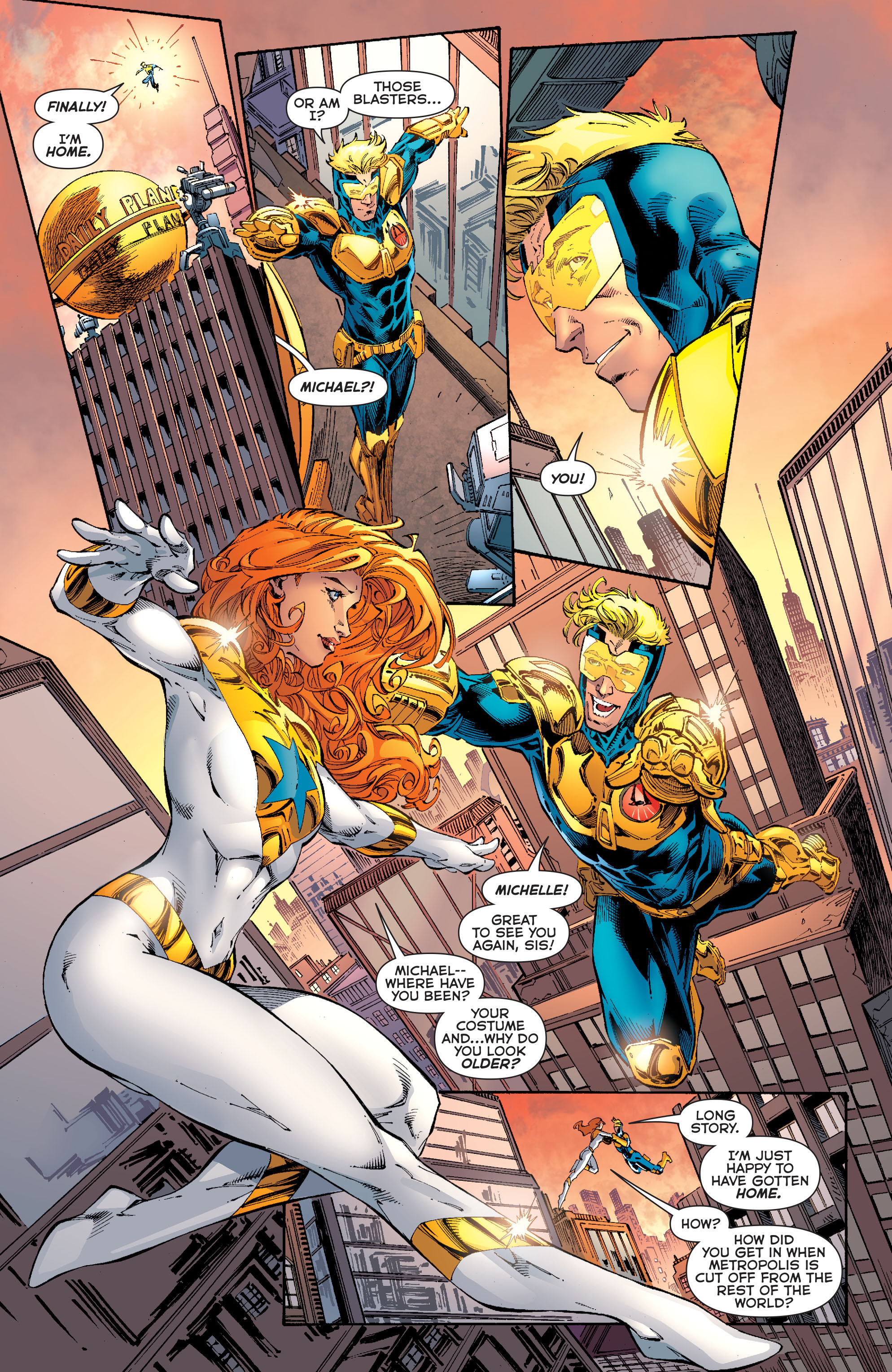 Read online Booster Gold: Futures End comic -  Issue # Full - 17