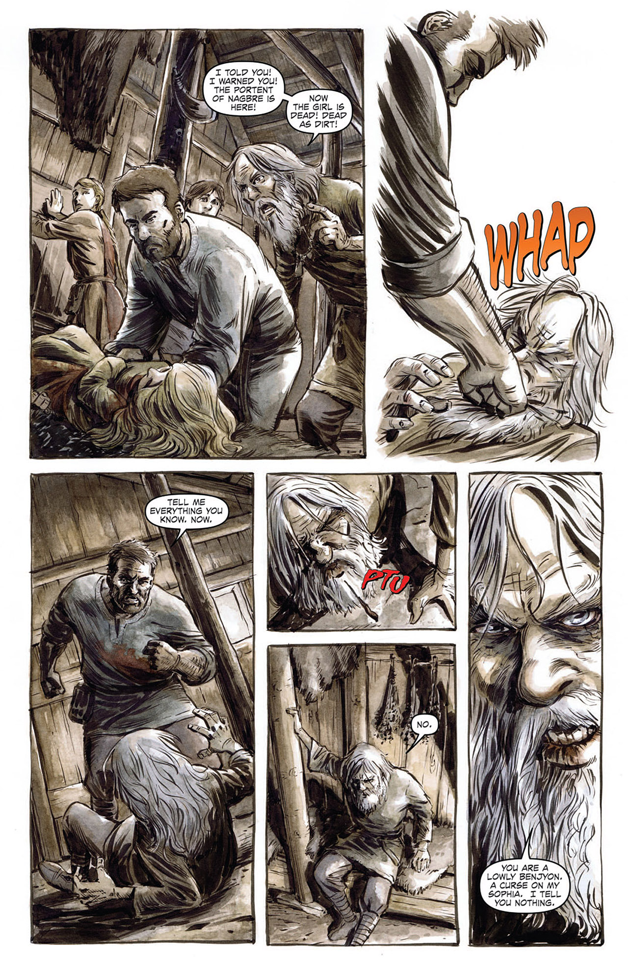 Read online Night of 1000 Wolves comic -  Issue #1 - 14