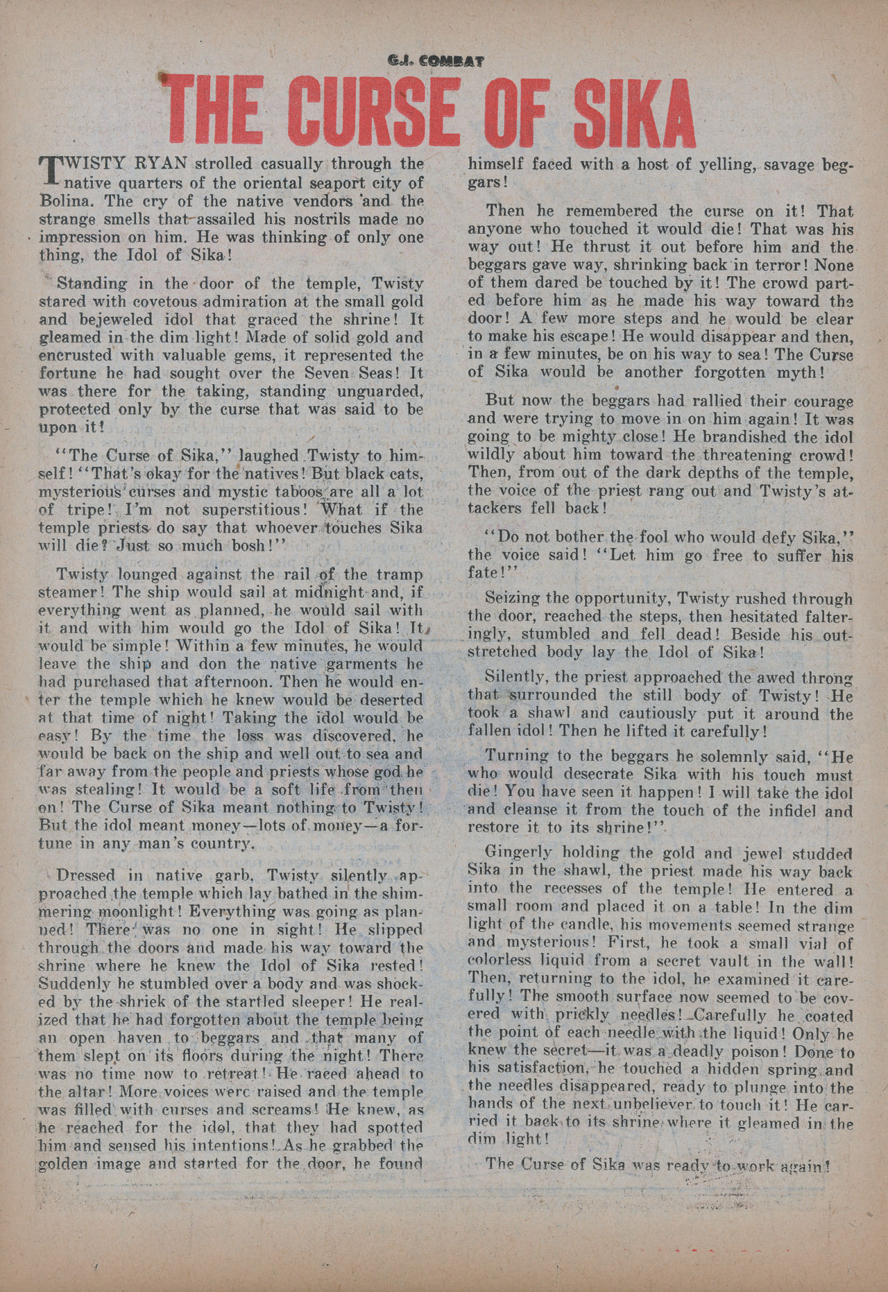 Read online G.I. Combat (1952) comic -  Issue #30 - 26