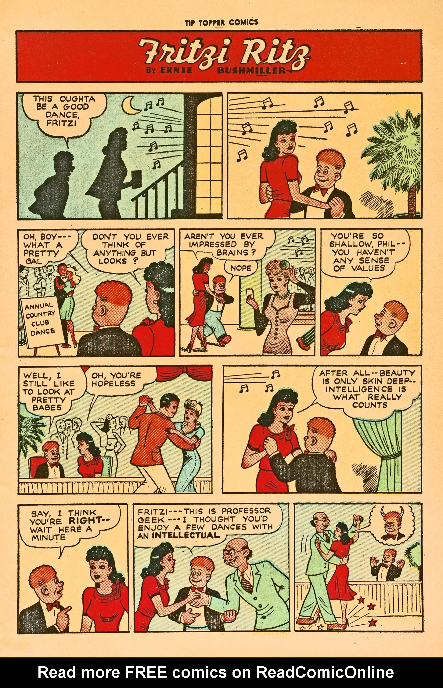 Read online Tip Topper Comics comic -  Issue #1 - 5