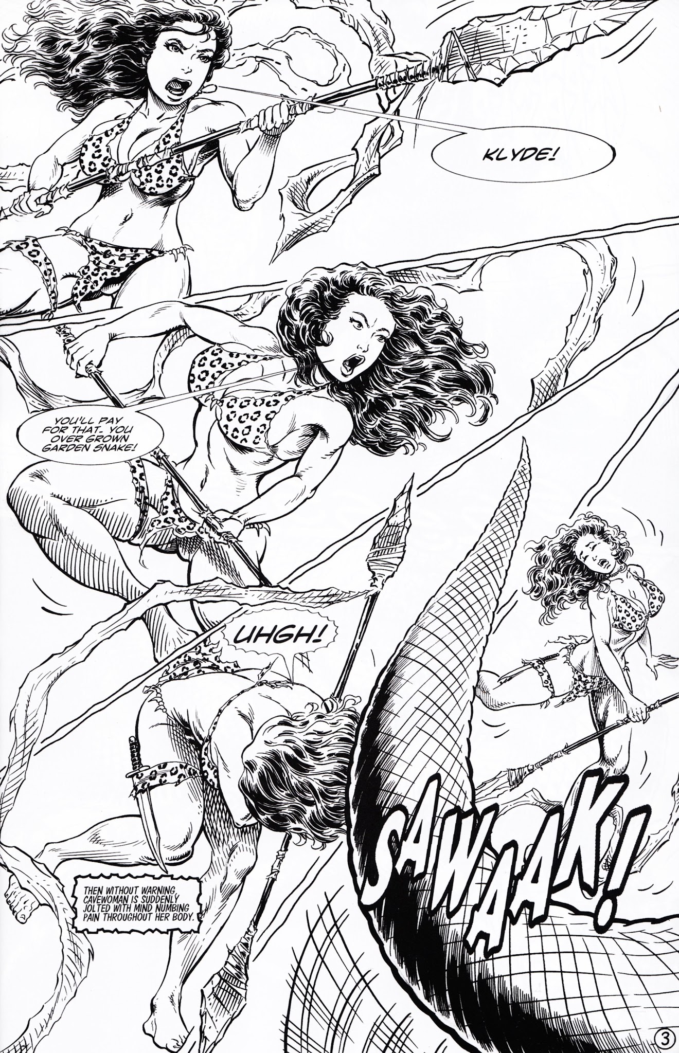 Read online Cavewoman: Journey comic -  Issue #1 - 5