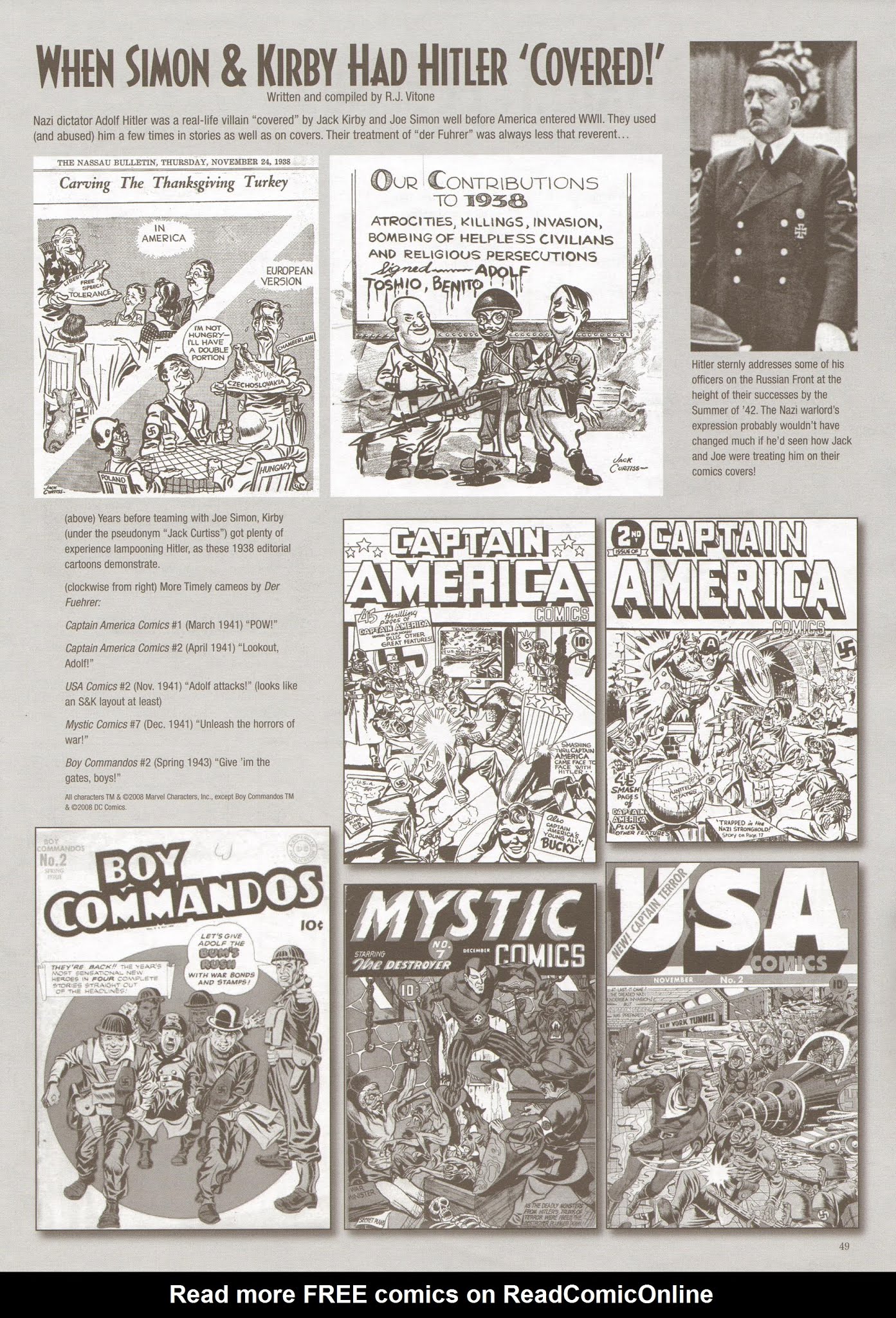 Read online The Jack Kirby Collector comic -  Issue #51 - 50