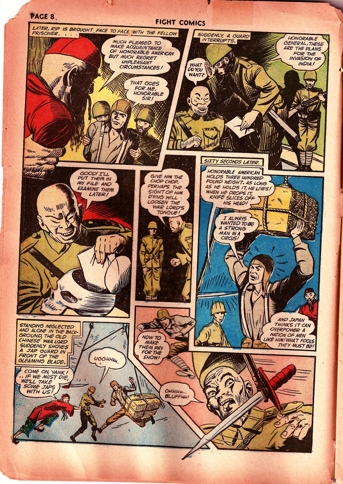 Read online Fight Comics comic -  Issue #23 - 10