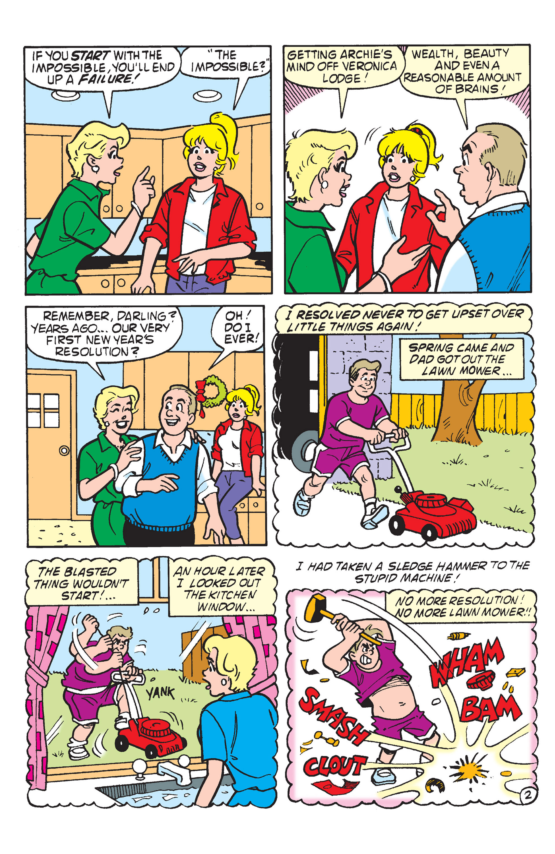 Read online Betty & Veronica New Year's Resolutions comic -  Issue # TPB - 20
