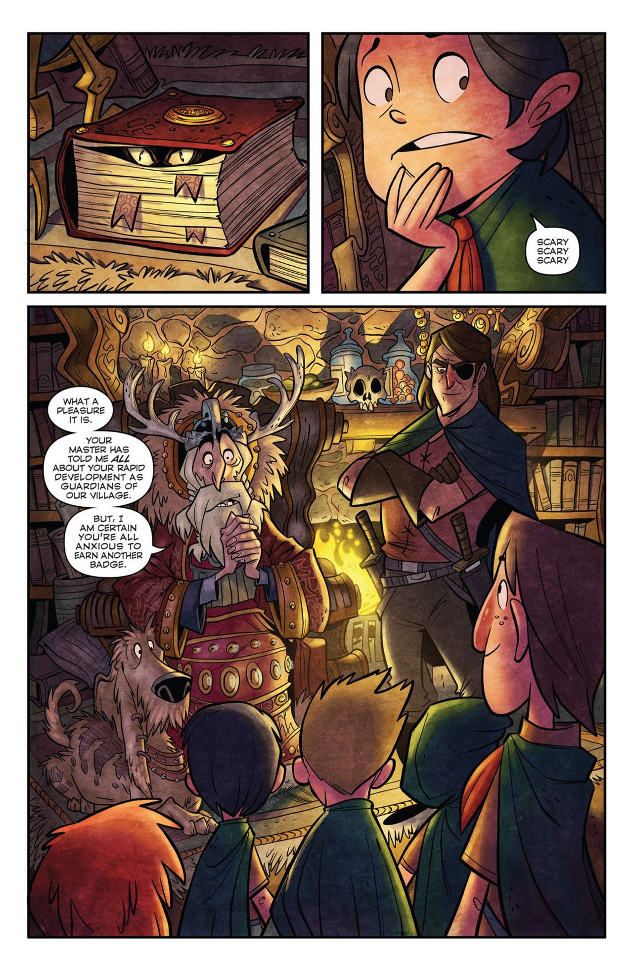 Read online Lookouts comic -  Issue #1 - 17