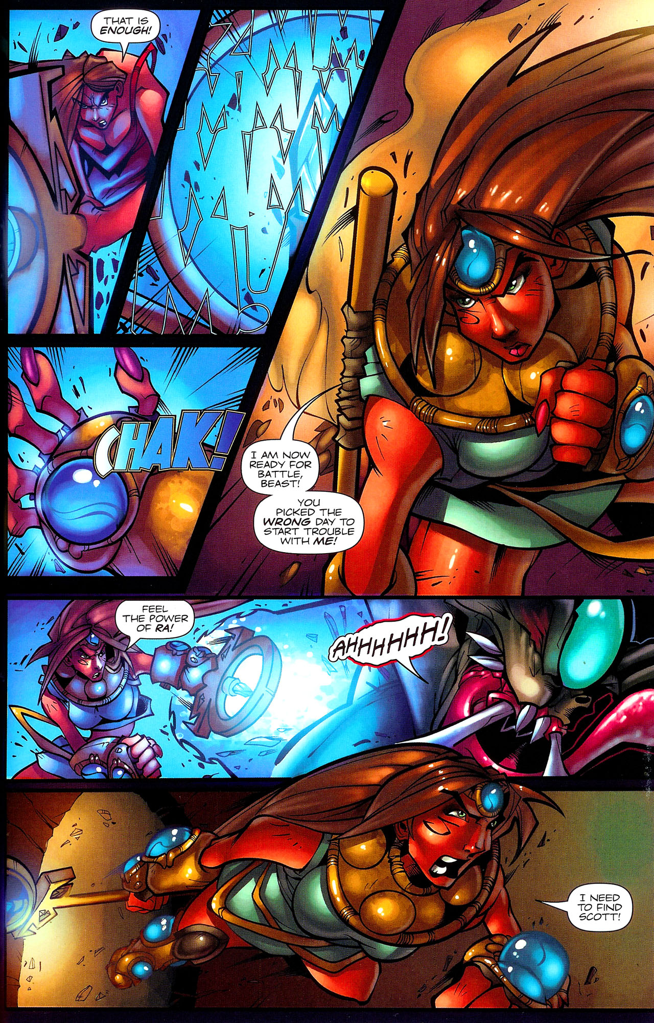 Read online Legend of Isis comic -  Issue #1 - 21
