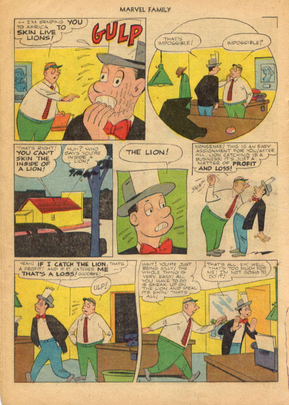 Read online The Marvel Family comic -  Issue #70 - 16
