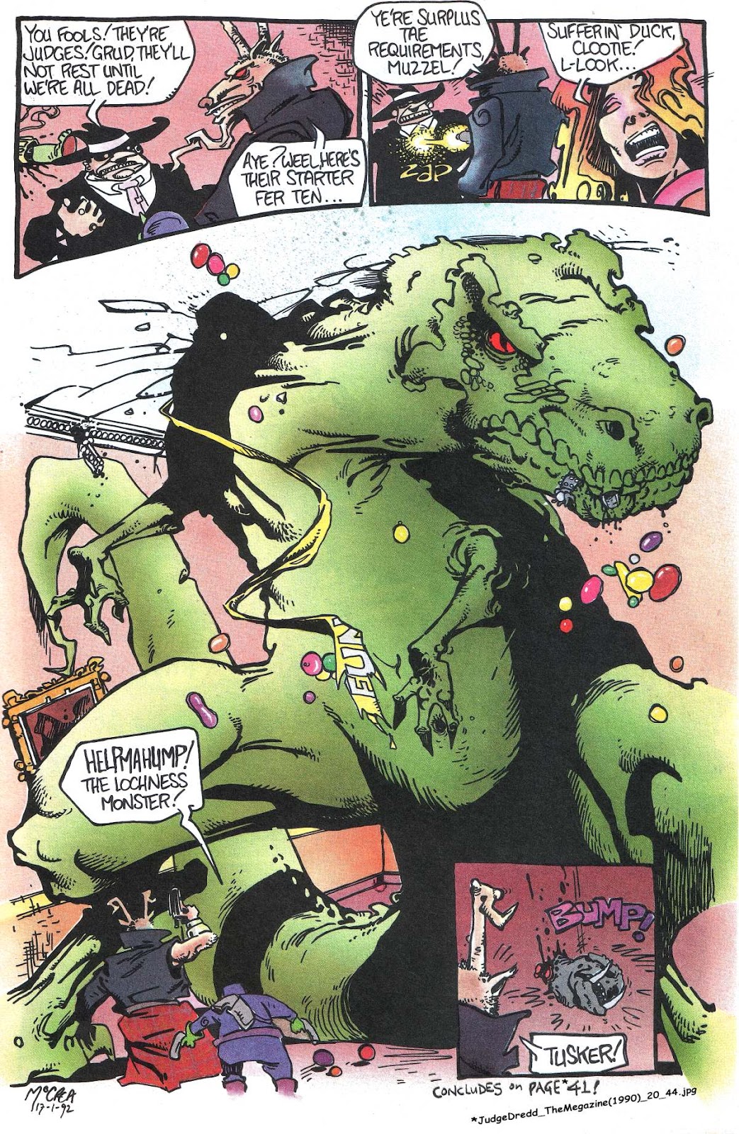 Judge Dredd: The Megazine issue 20 - Page 22