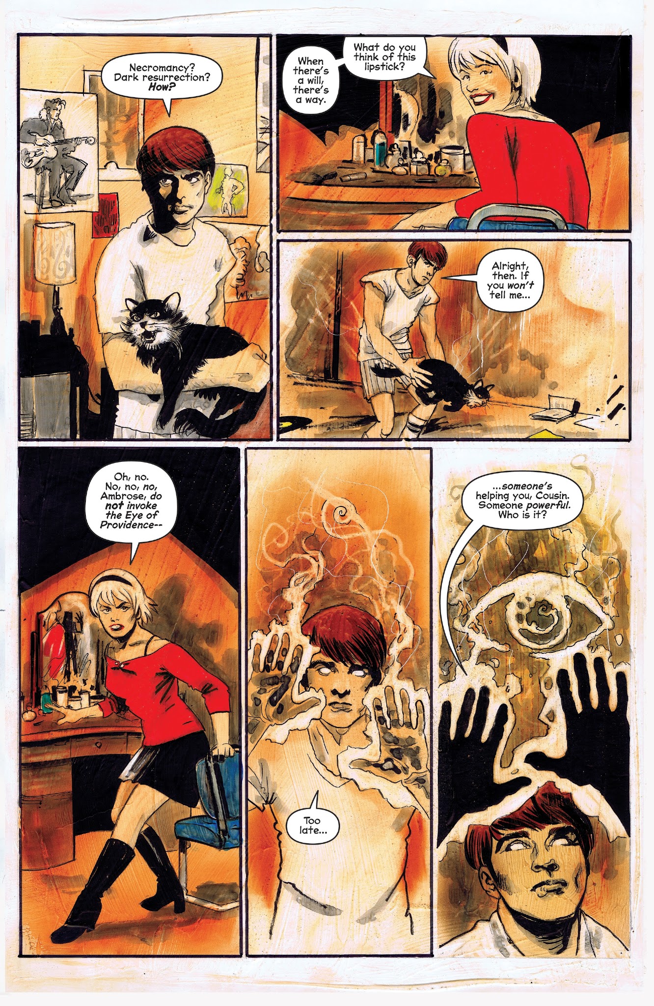 Read online Chilling Adventures of Sabrina comic -  Issue #8 - 5