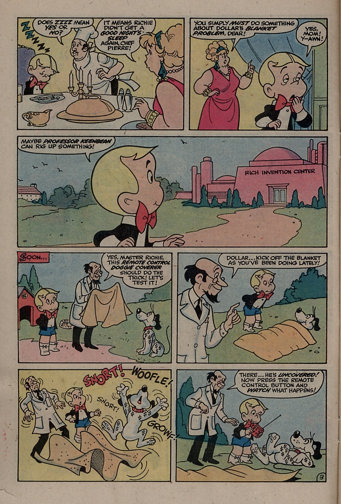 Read online Richie Rich & Dollar the Dog comic -  Issue #7 - 14