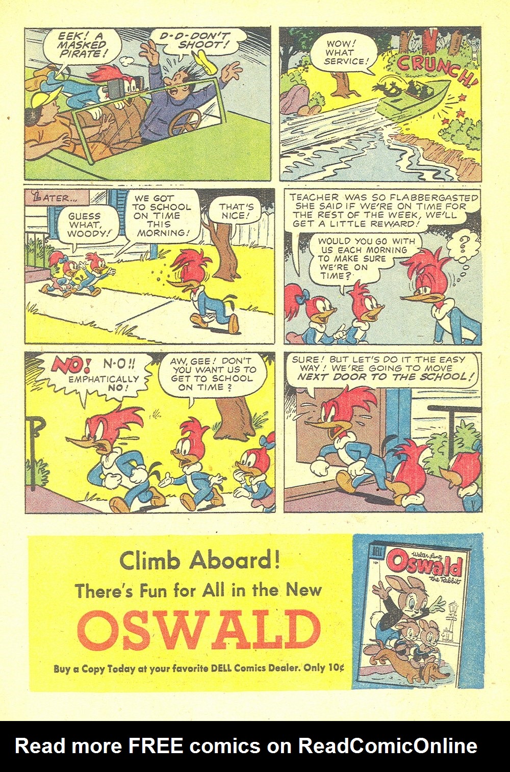 Read online Walter Lantz Woody Woodpecker (1952) comic -  Issue #36 - 34