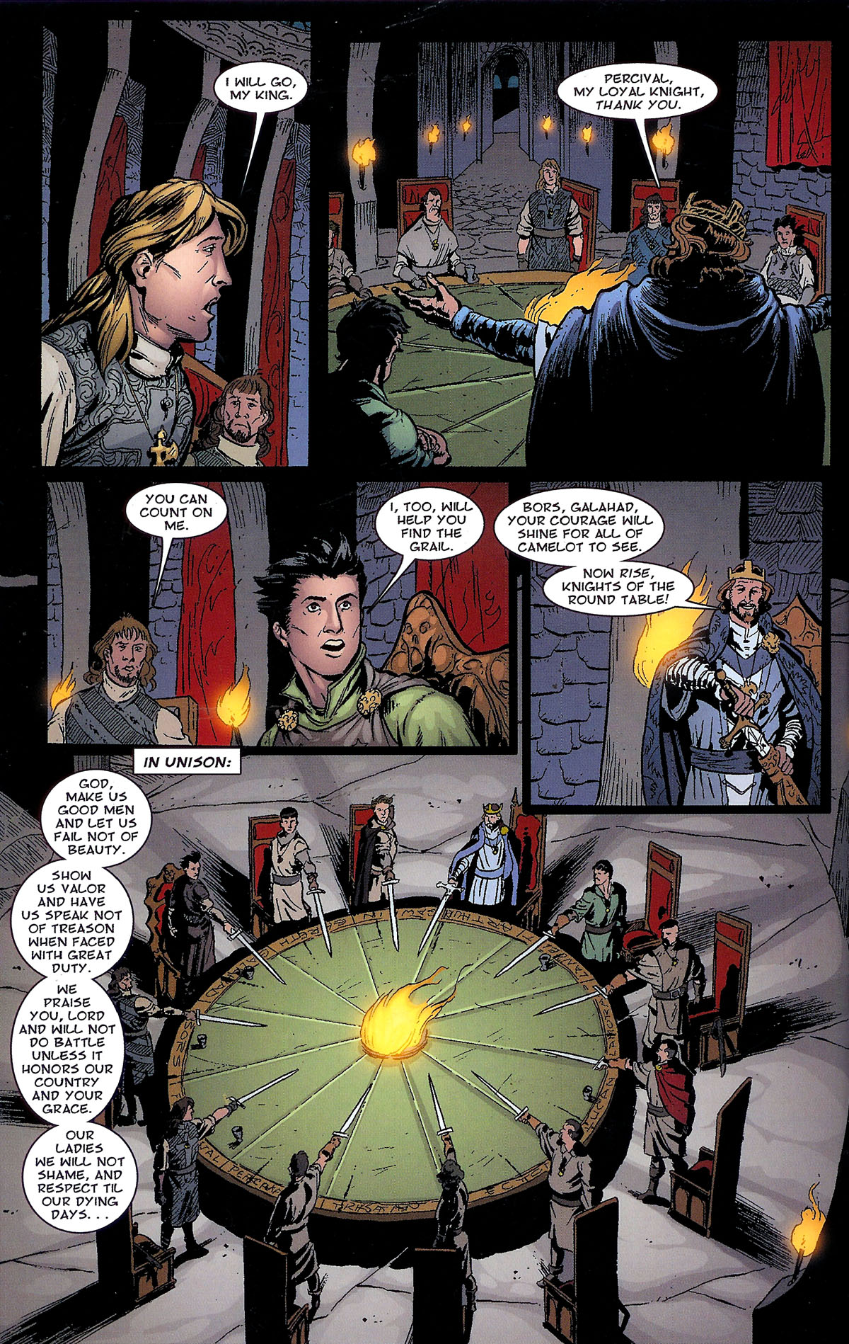 Read online Dracula vs King Arthur comic -  Issue #1 - 26