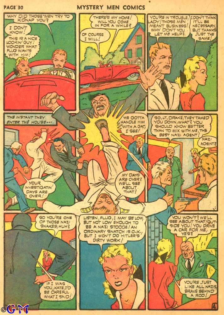 Read online Mystery Men Comics comic -  Issue #25 - 32