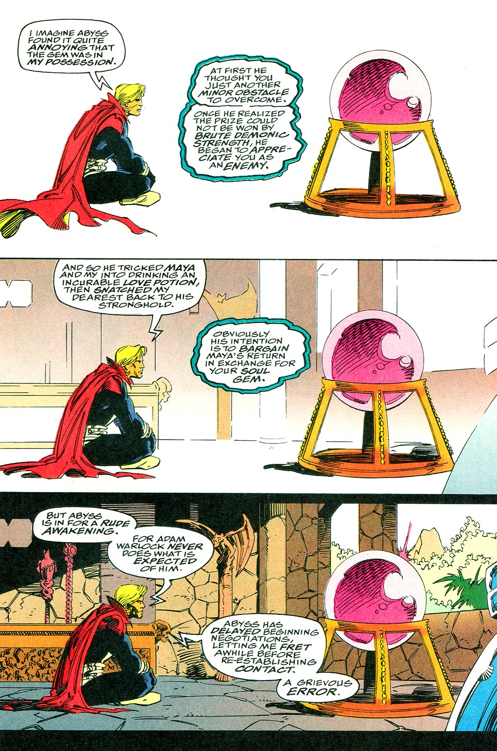 Read online Warlock and the Infinity Watch comic -  Issue #31 - 18