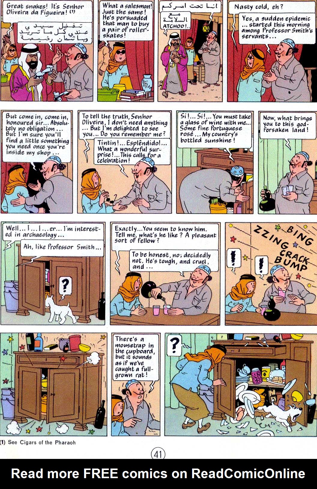 Read online The Adventures of Tintin comic -  Issue #15 - 45