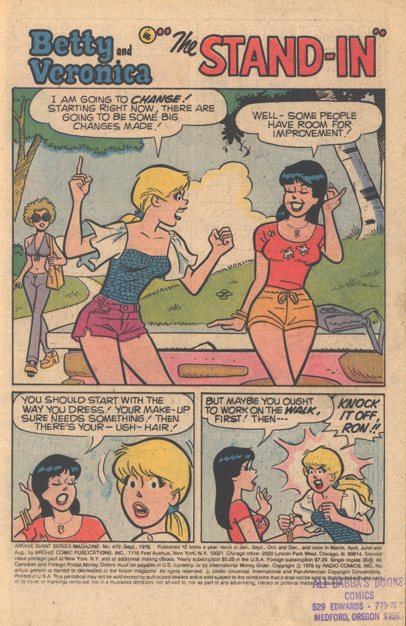 Read online Archie Giant Series Magazine comic -  Issue #472 - 3