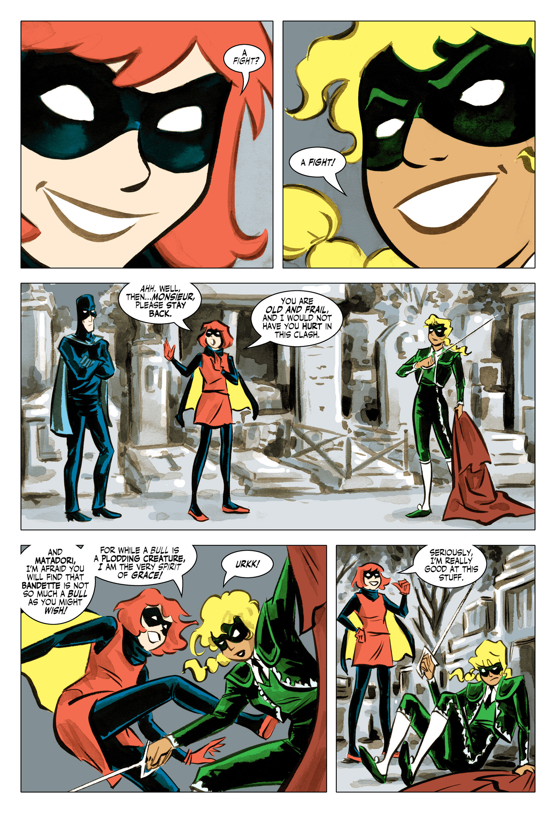 Read online Bandette (2012) comic -  Issue #4 - 4