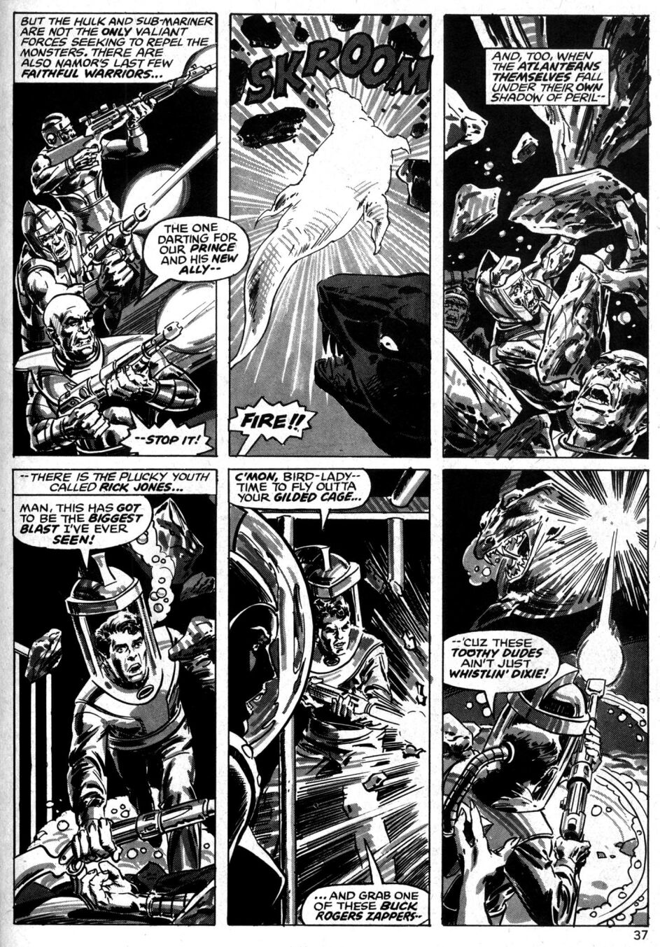 Read online The Rampaging Hulk comic -  Issue #6 - 37