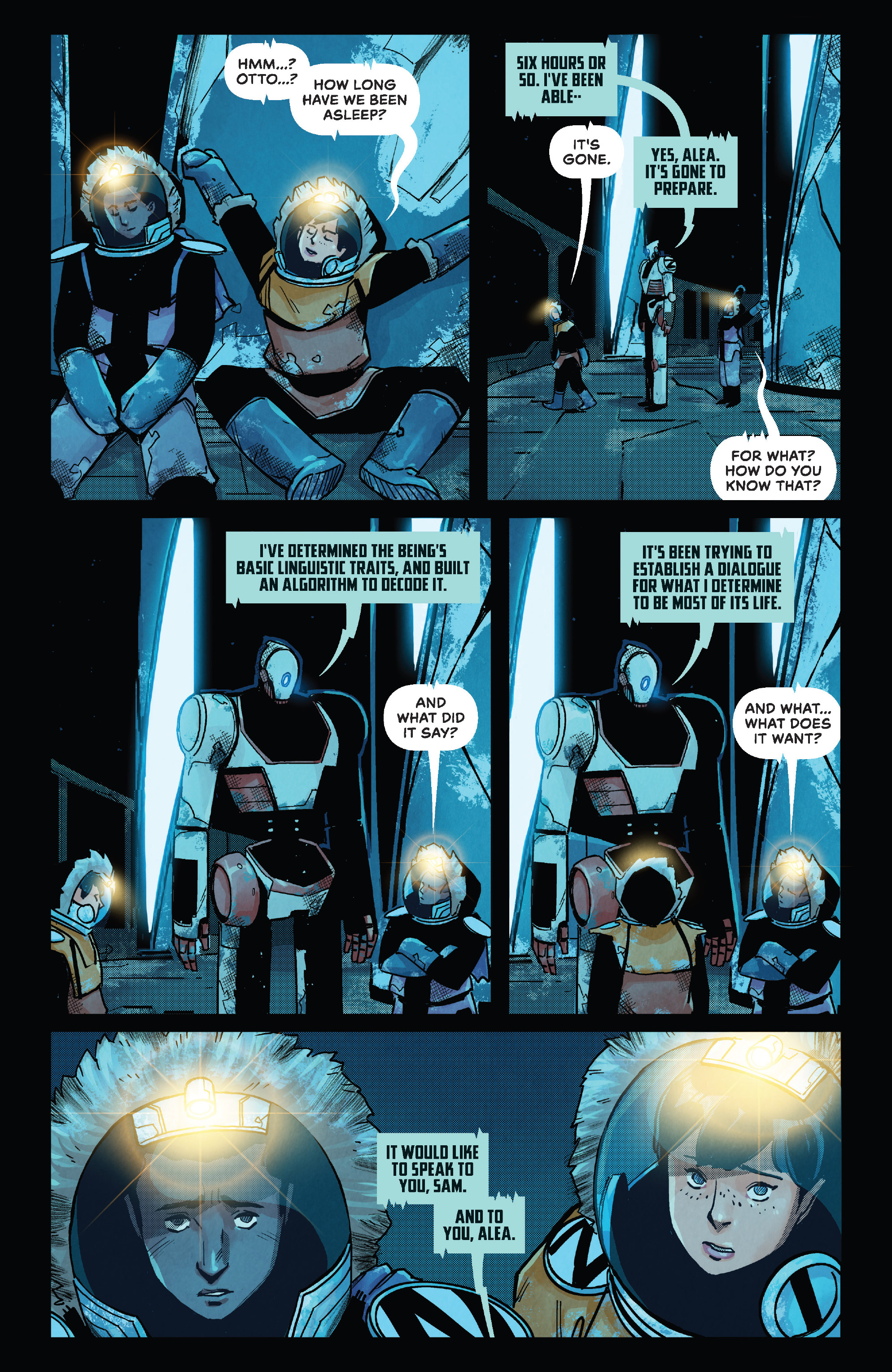 Read online Outpost Zero comic -  Issue #13 - 15