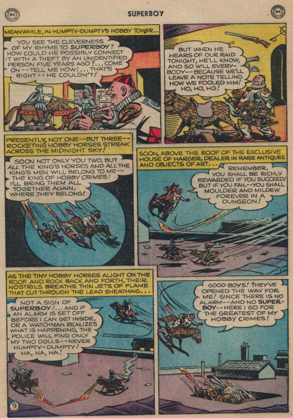 Read online Superboy (1949) comic -  Issue #7 - 22