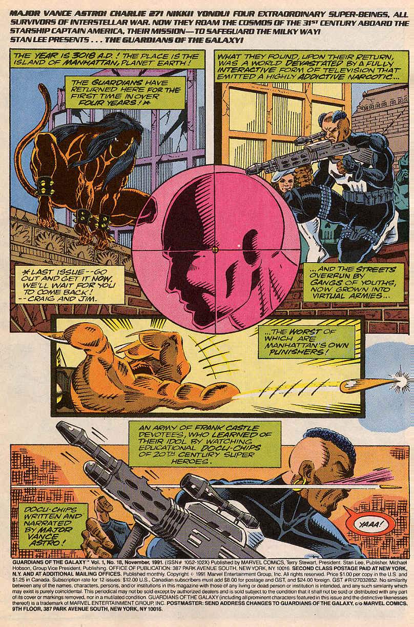 Guardians of the Galaxy (1990) issue 18 - Page 2