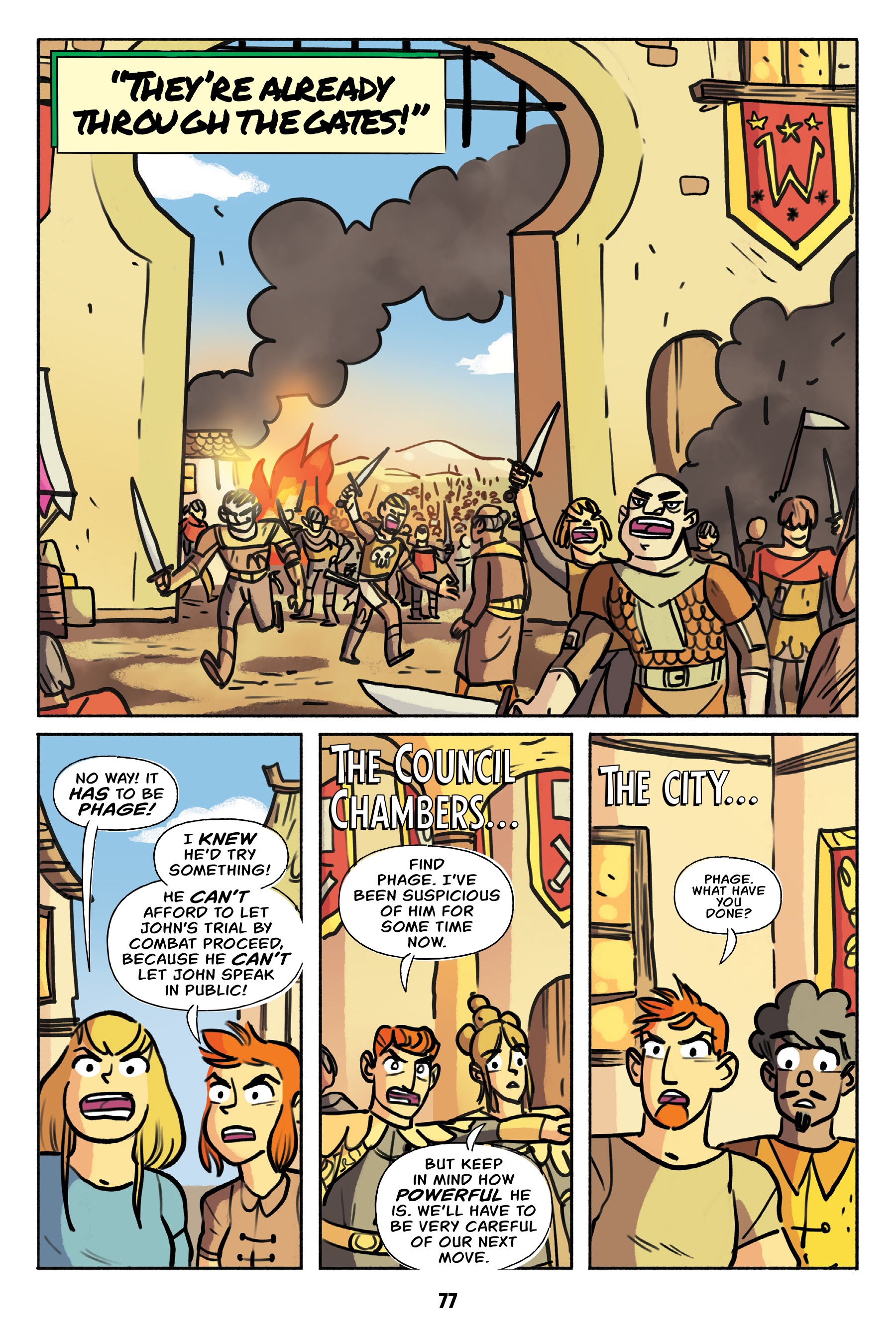 Read online Wrassle Castle comic -  Issue #3 - 78