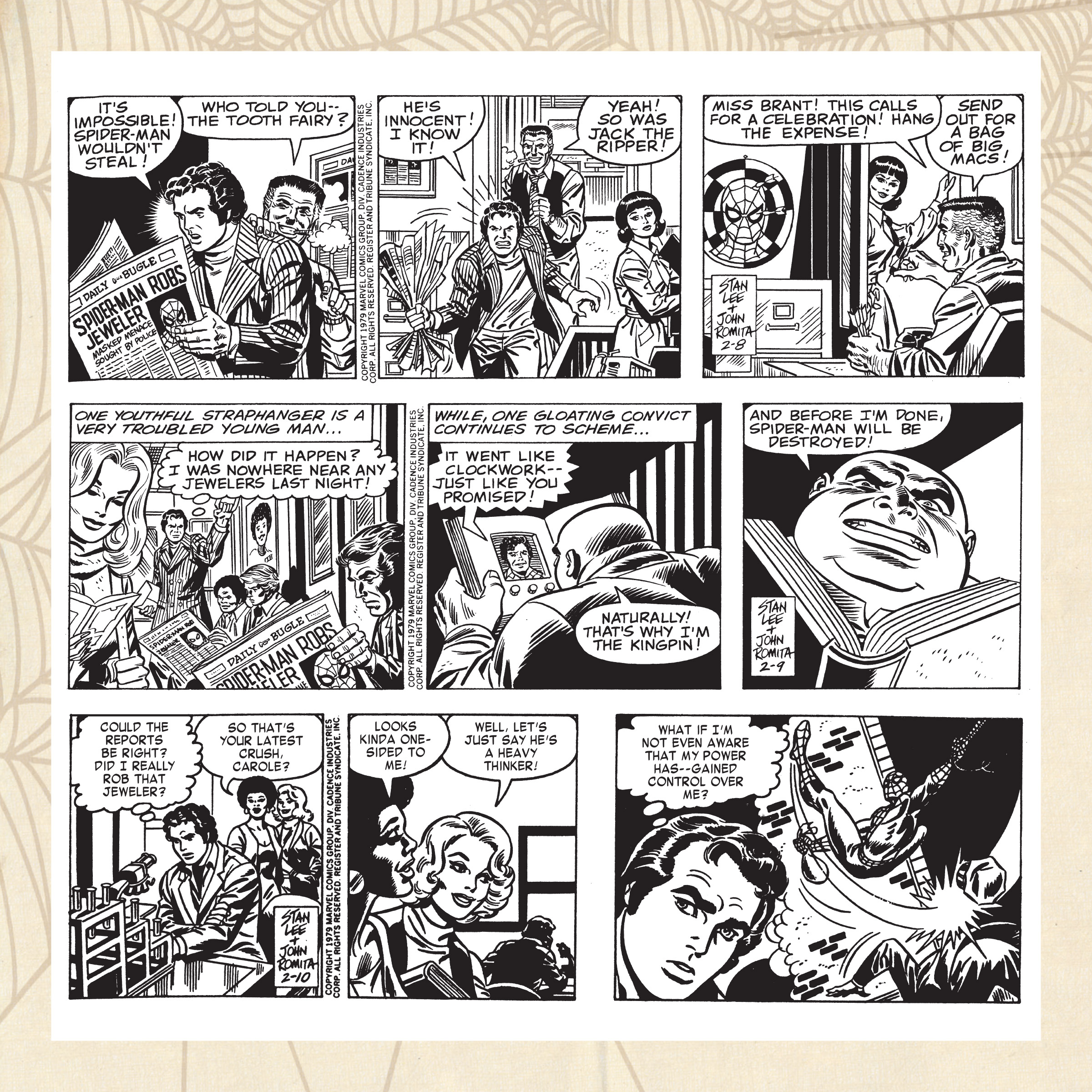 Read online Spider-Man Newspaper Strips comic -  Issue # TPB 2 (Part 1) - 9