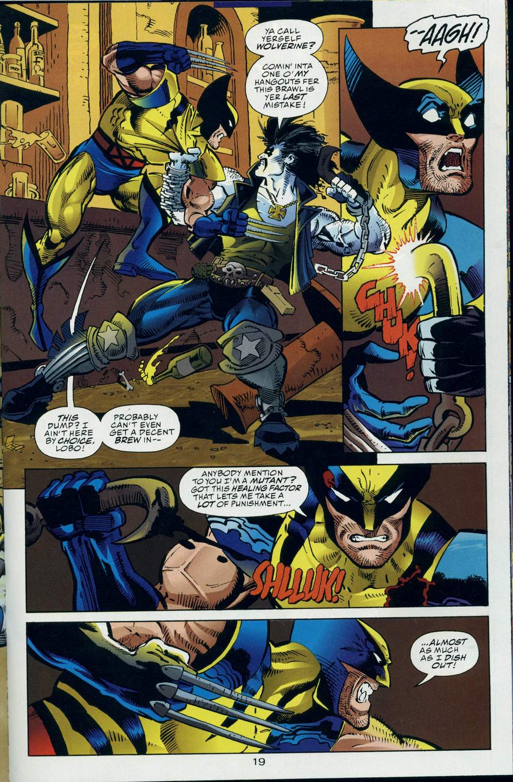 Read online DC vs. Marvel comic -  Issue #3 - 20