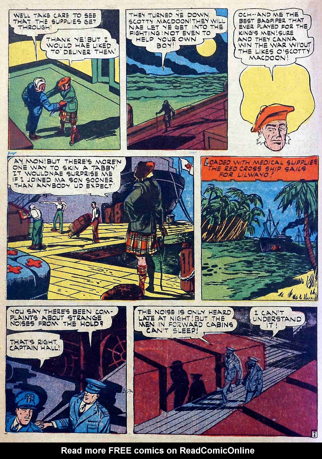 Captain Aero Comics issue 24 - Page 18