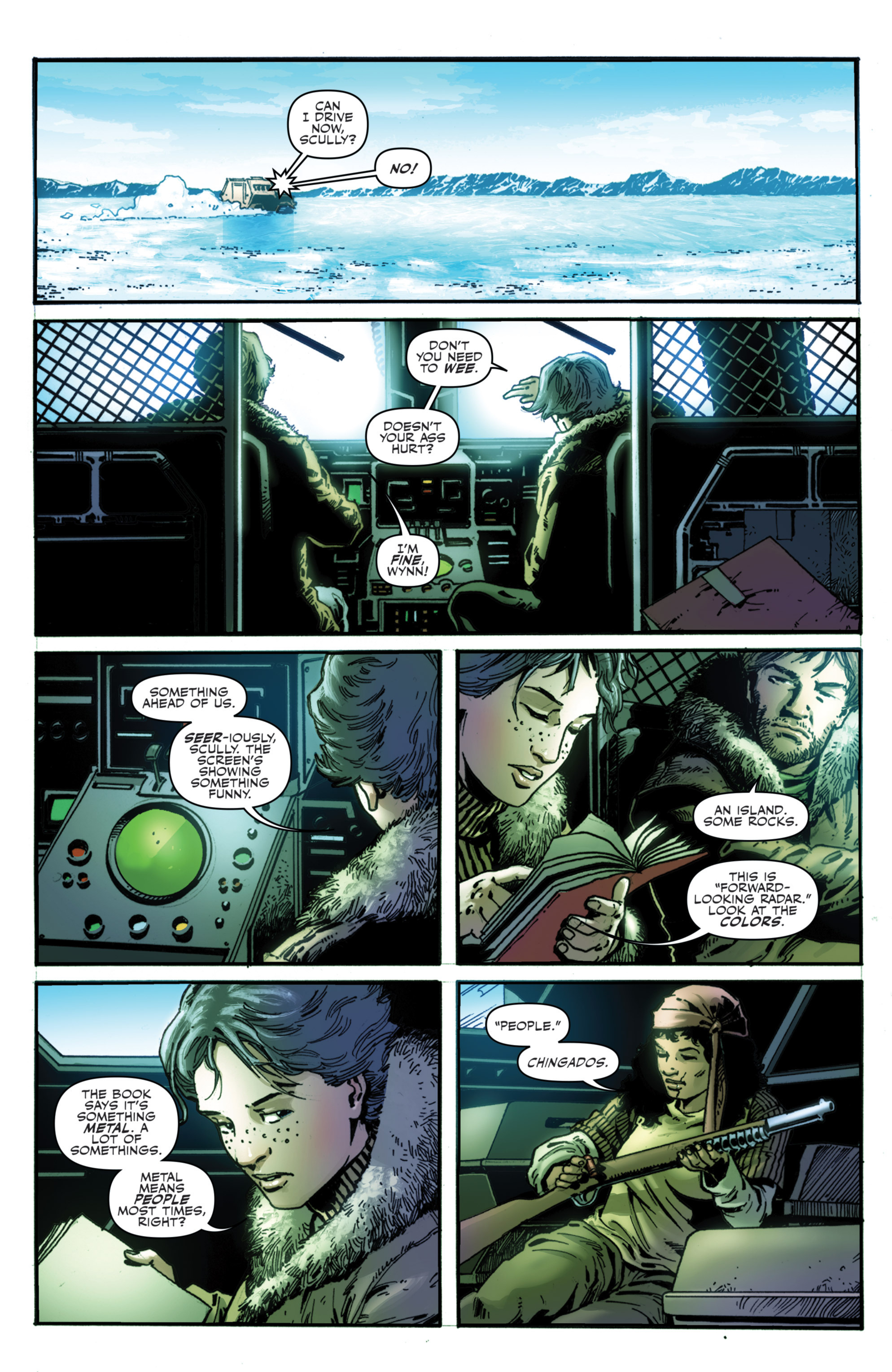 Read online Winterworld: Frozen Fleet comic -  Issue #1 - 18