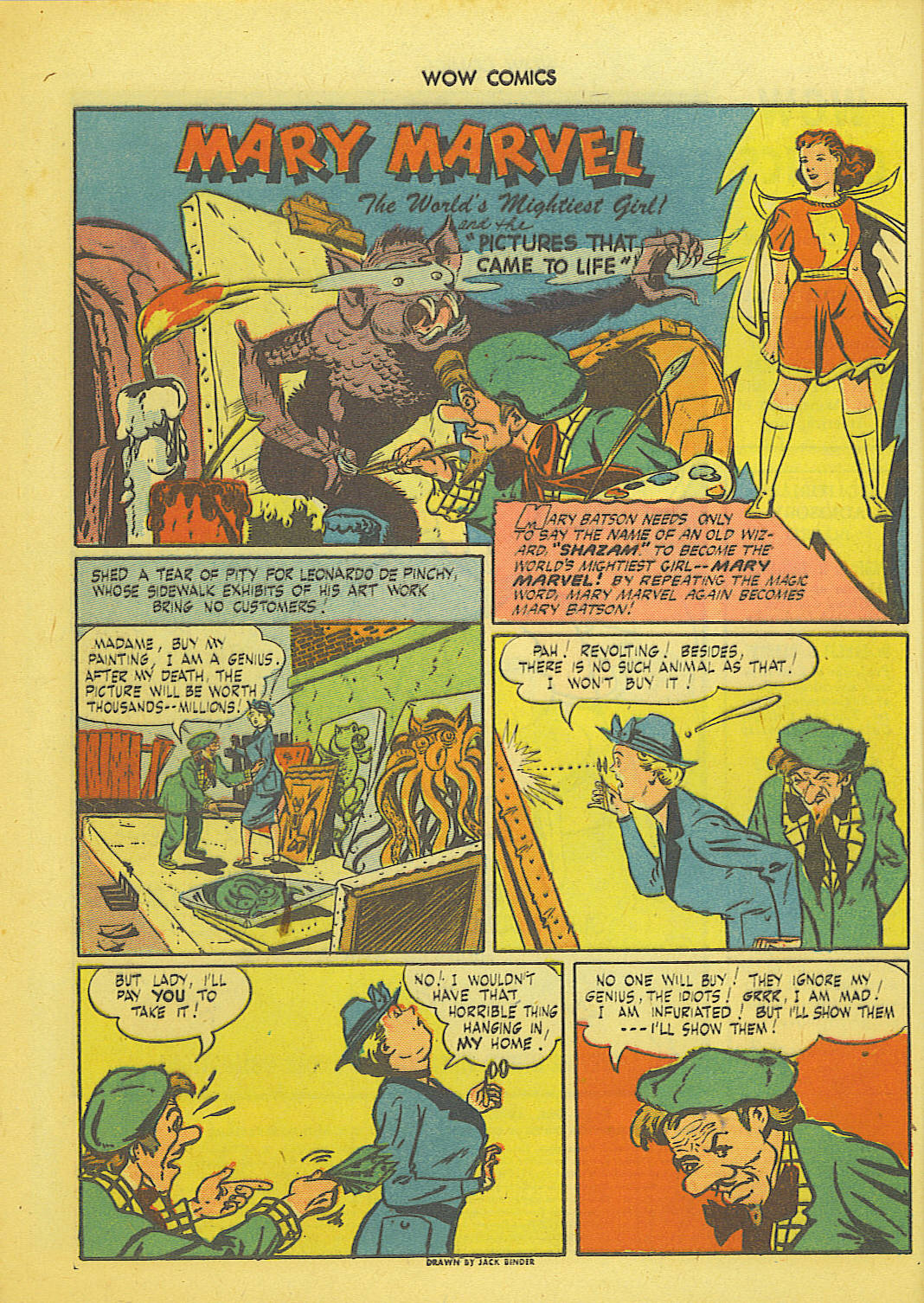 Read online Wow Comics comic -  Issue #38 - 4