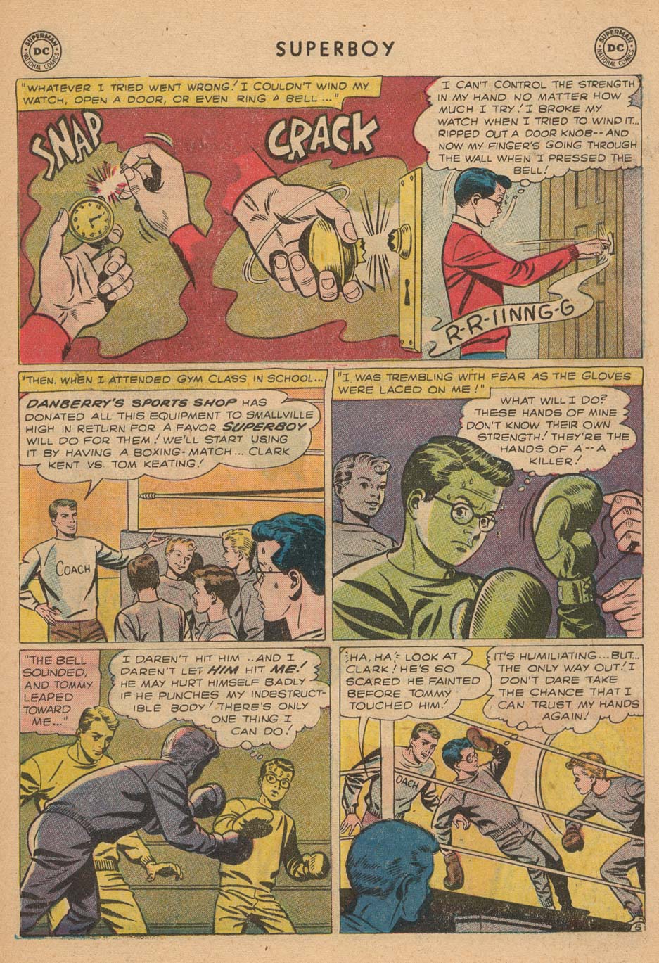 Read online Superboy (1949) comic -  Issue #72 - 16