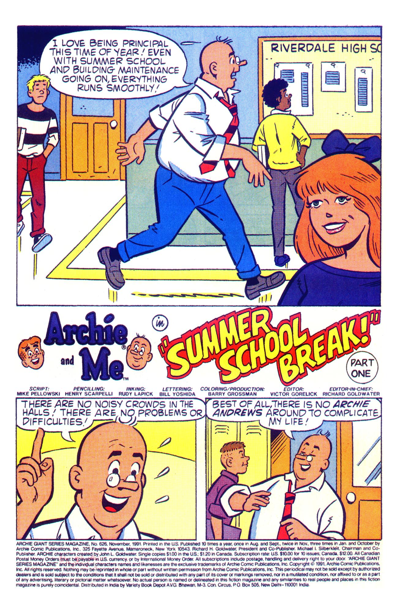 Read online Archie Giant Series Magazine comic -  Issue #626 - 3