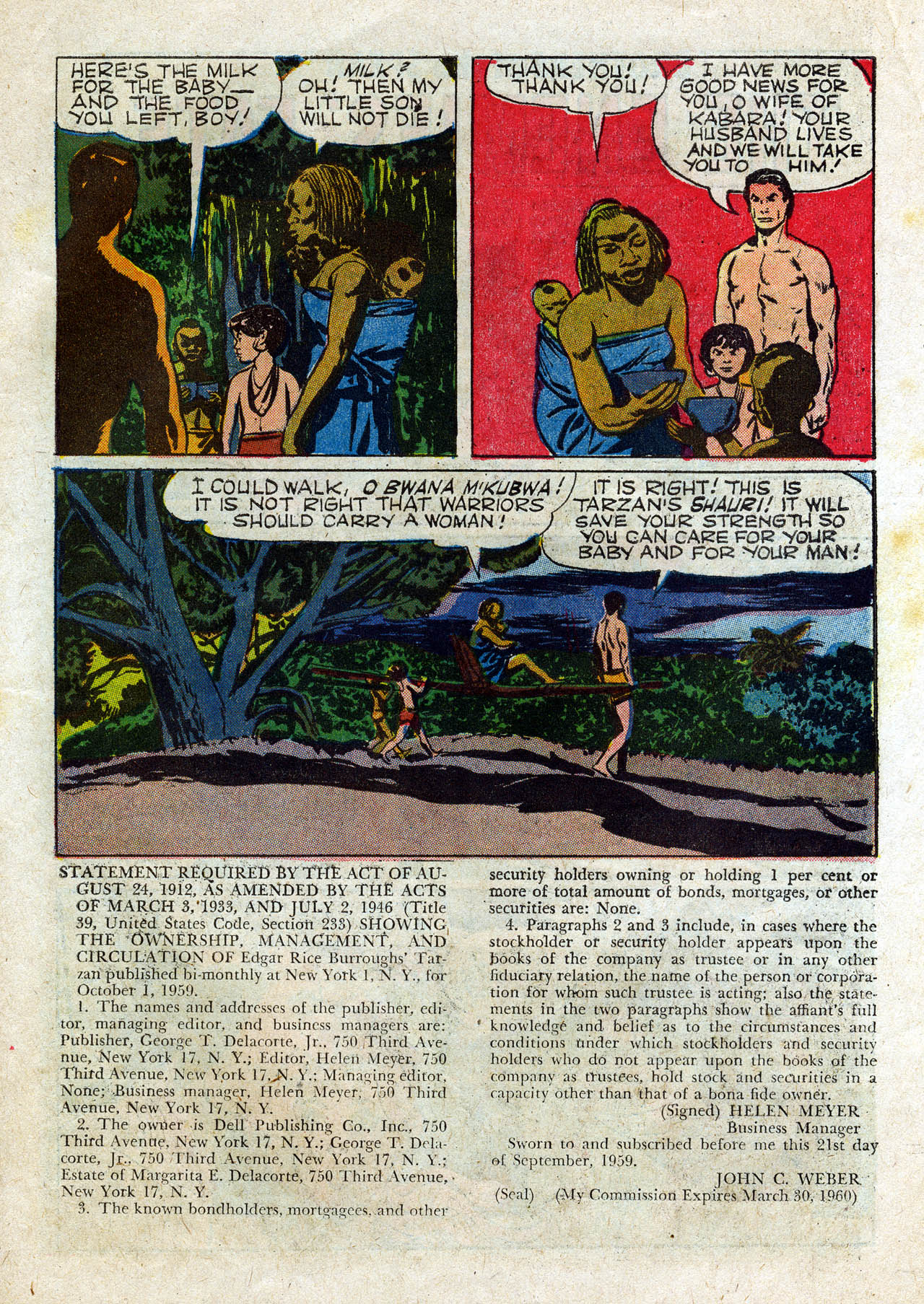 Read online Tarzan (1948) comic -  Issue #117 - 27