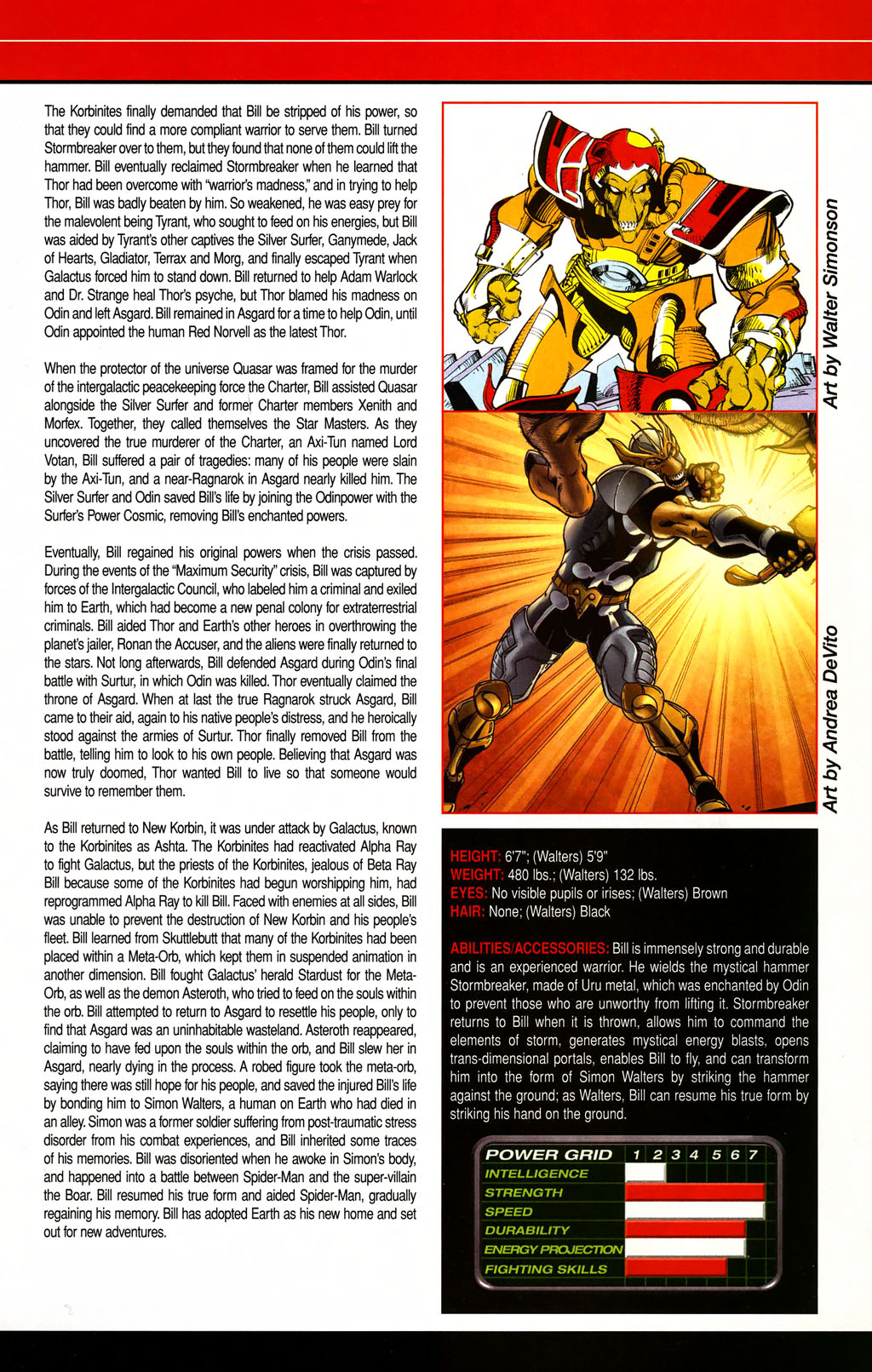 Read online All-New Official Handbook of the Marvel Universe A to Z comic -  Issue #2 - 7