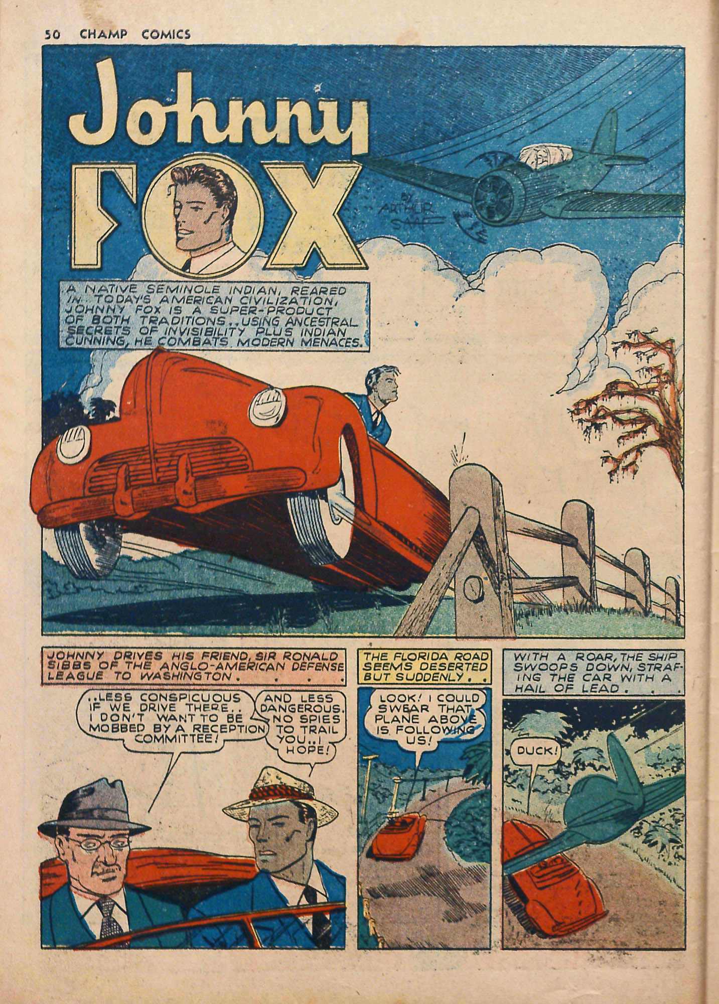 Read online Champ Comics comic -  Issue #16 - 52