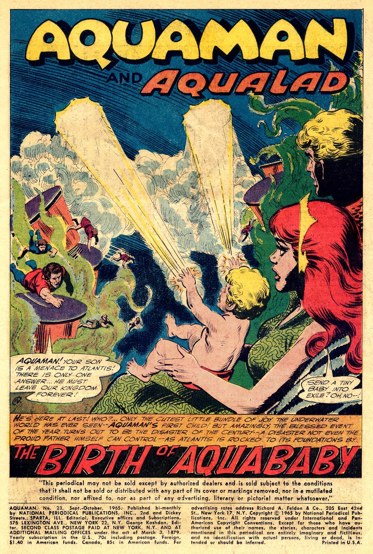 Read online Aquaman (1962) comic -  Issue #23 - 3