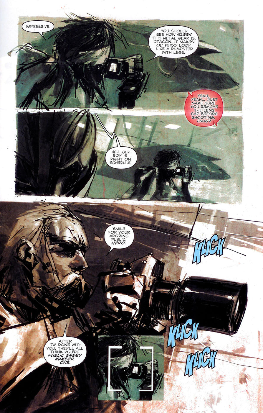 Read online Metal Gear Solid: Sons of Liberty comic -  Issue #1 - 8