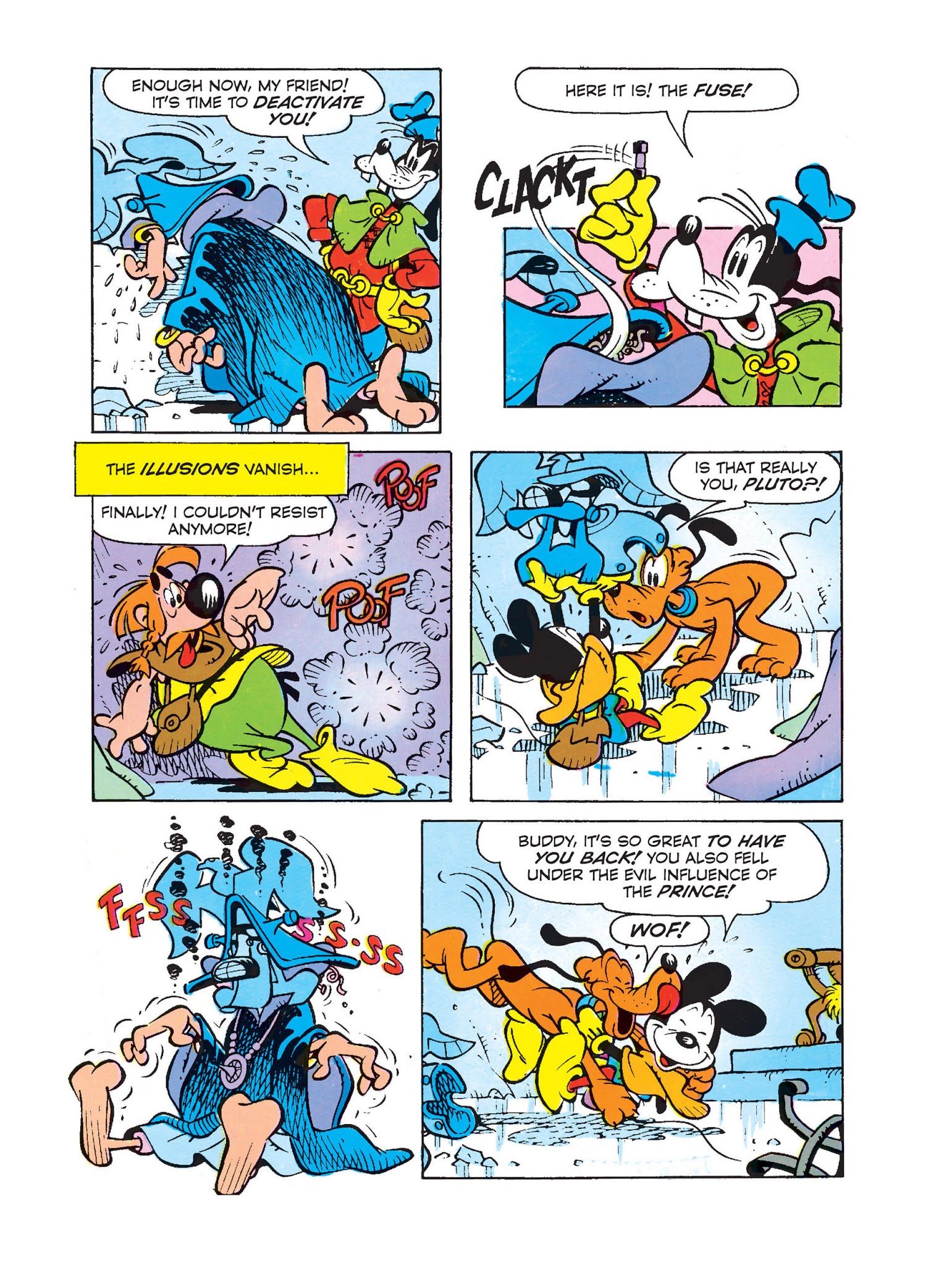 Read online Mickey Mouse in the Sword of Ice comic -  Issue #4 - 51