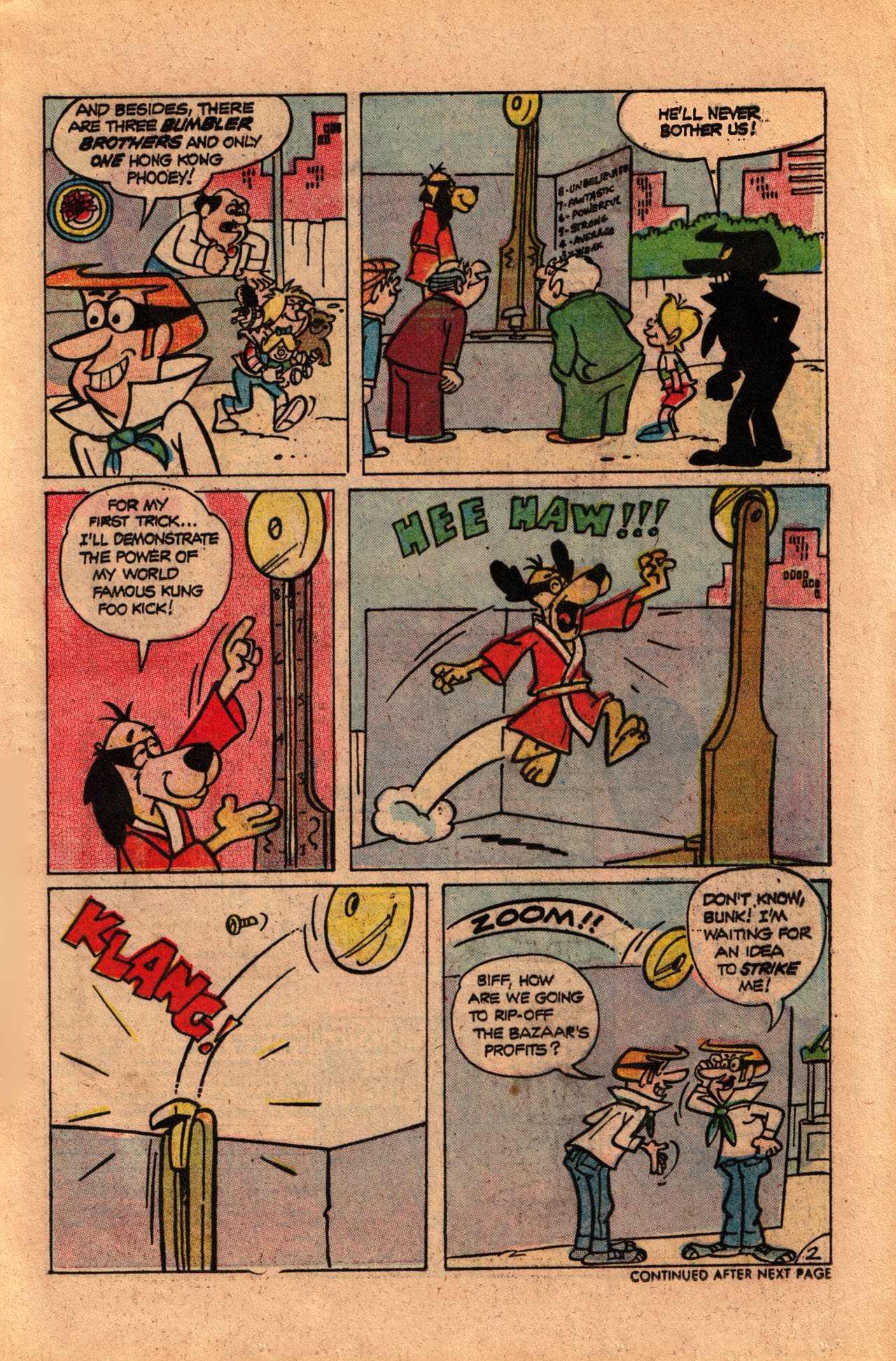 Read online Hong Kong Phooey comic -  Issue #7 - 13