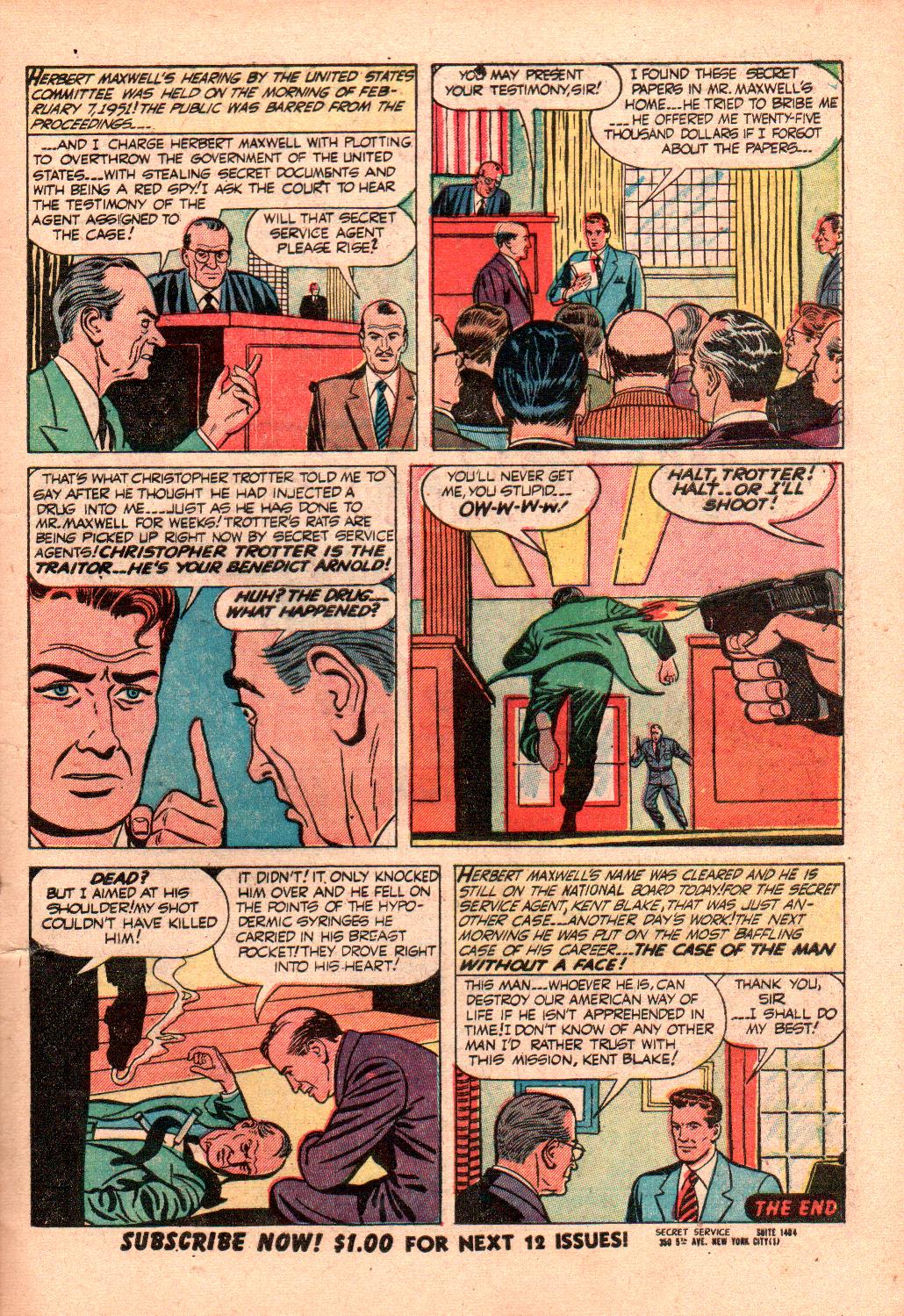 Read online Kent Blake of the Secret Service comic -  Issue #2 - 9