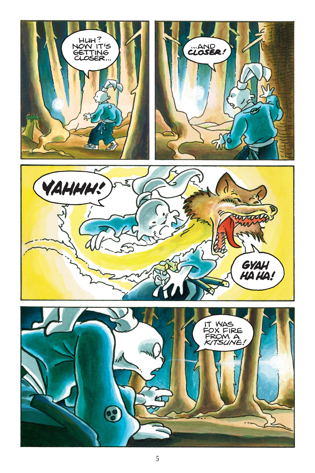 Read online Usagi Yojimbo: Yokai comic -  Issue # Full - 6