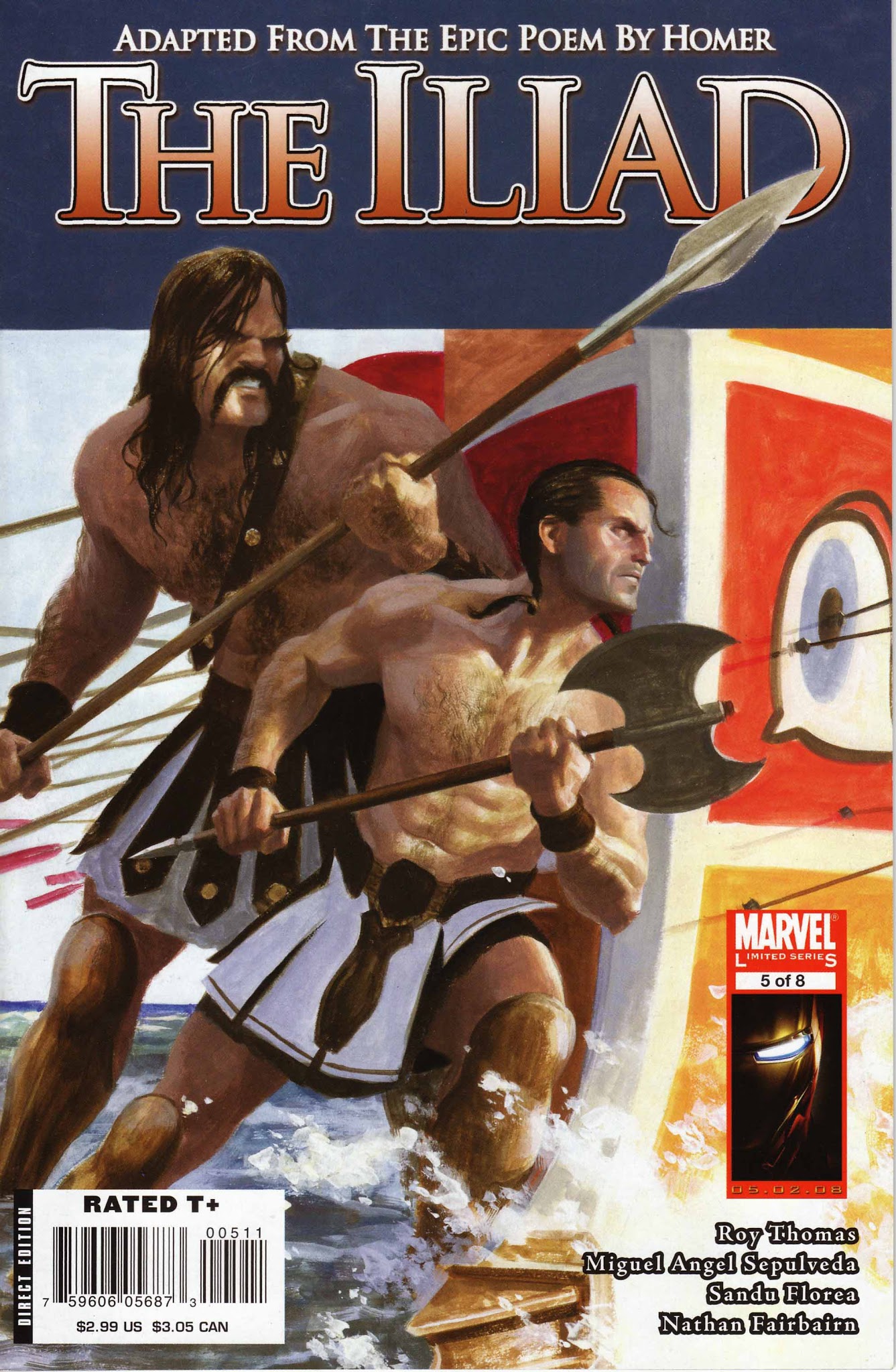 Read online The Iliad comic -  Issue #5 - 1